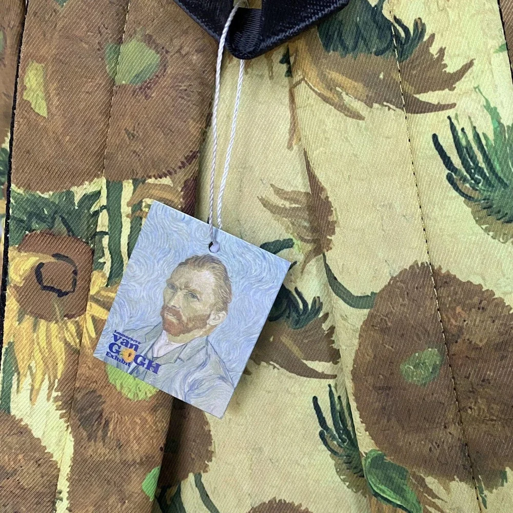 Van Gogh Backpack Sunflower Yellow Floral Bag Immersive Lighthouse Exclusive NEW